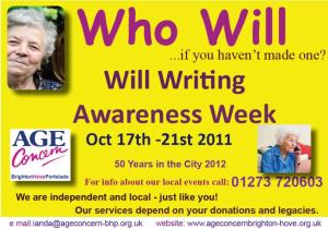 Will Writing Awareness Week